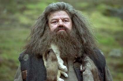 Robbie Coltrane interpreta al querido profesor Rubeus Hagrid en la saga de Harry Potter