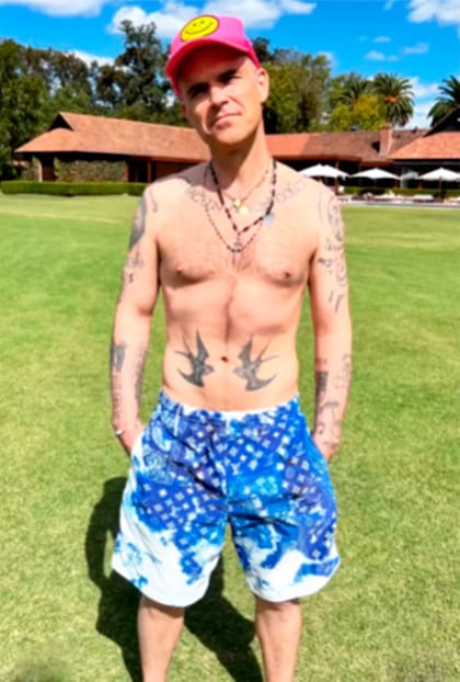 Robbie Williams en la Argentina