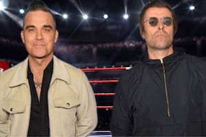 Robbie Williams reavivó una vieja pelea con Liam Gallagher