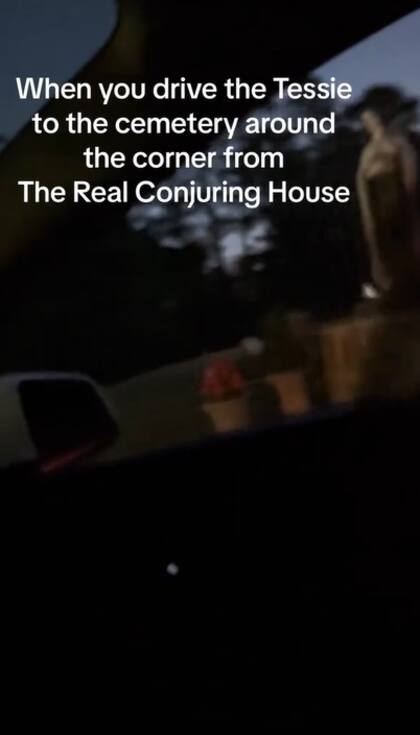 Robby filmó el ingreso al cementerio y luego qué tomó su GPS