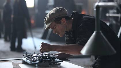 Robert Aramayo, aquí como Bill Harley en la serie Harley & The Davidsons, es uno de los protagonistas de la serie inspirada en los libros de Tolkien