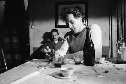 Robert De Niro y Gérard Depardieu en Novecento