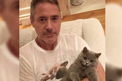 Robert Downey Jr junto a Helena Rose comptiendo momentos (Foto Instagram @robertdowneyjr)