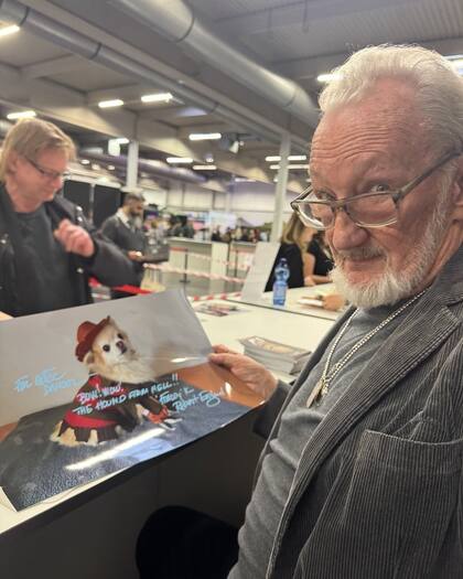 Robert fue una de las estrellas de la Comic Con de Detroit en noviembre del 2024