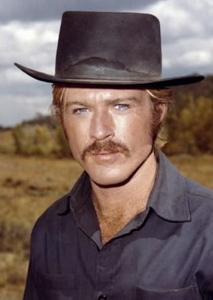 Robert Redford en Butch Cassidy (1969), film por el que ganó un premio BAFTA