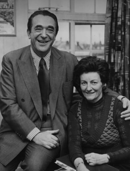 Robert y Elisabeth, 1974 (Getty Images)