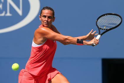 Roberta Vinci y su revés a una mano