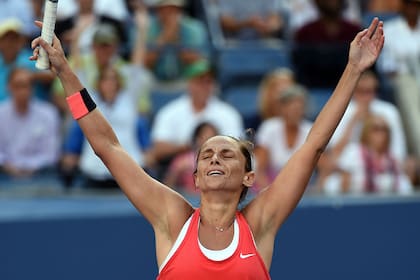 Roberta Vinci y su satisfacción tras el batacazo ante Serena