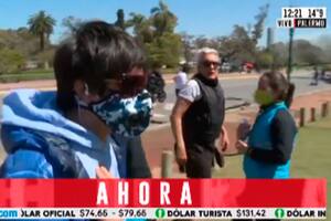 Video: agredieron a Robertito Funes Ugarte mientras hacía un móvil en Palermo