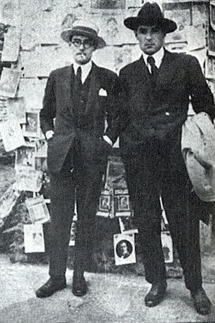 Roberto Arlt junto a Conrado Nalé Roxlo