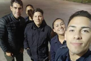 Fue atacado con adoquines en la ruta 9