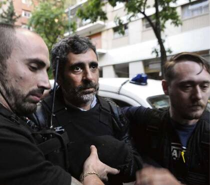 Roberto Baratta fue apresado cuando regresaba a su domicilio de Berlgrano