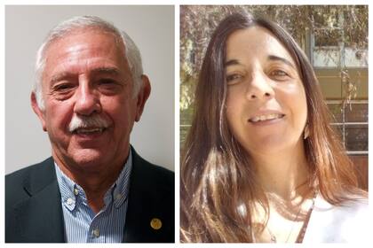 Roberto Casas y Patricia Carfagno, autores del libro, autores del libro "Conservación del Suelo. Historia, Logros y Protagonistas"