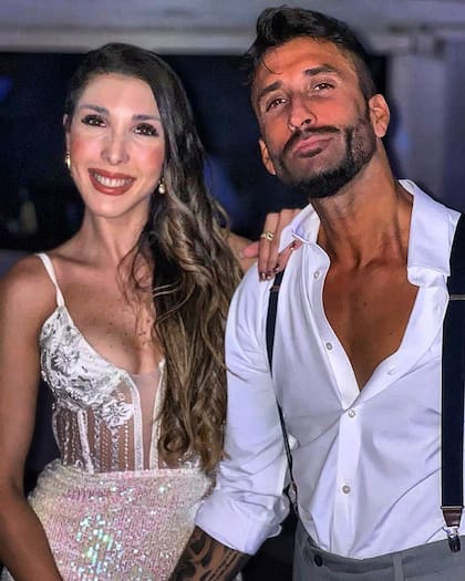 Roberto Castillo junto a su exmujer Daniela Vera Fontana (Foto: Instagram @_robertocastillo__)