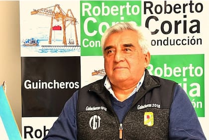 Roberto Coria, líder del Sindicato de Guincheros