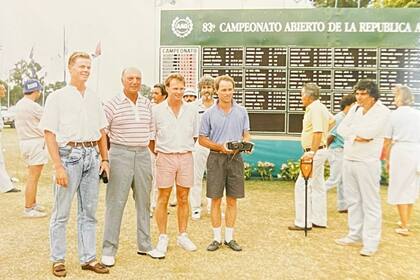Roberto De Vicenzo es socio honorario del Hurlingham Club