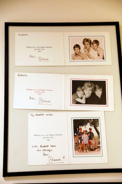 Roberto Devorik y las tarjetas de Navidad enviadas por la princesa de Gales y sus hijos