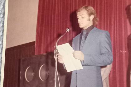Roberto, en 1974.