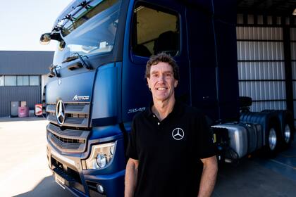 Roberto Faist, gerente de Producto & Marketing de Mercedes-Benz Camiones.