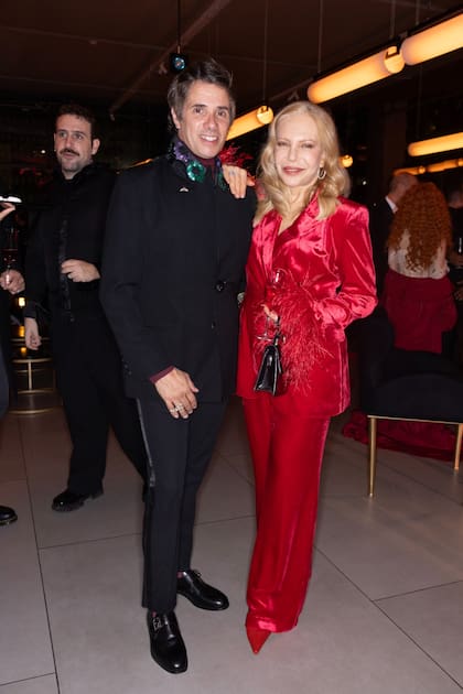 Roberto Funes Ugarte y Cecilia Roth en la première de la película que se proyectó en el Auditorio del MALBA