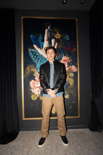 Roberto García Moritán acudió en solitario. Pampita, su mujer, está de vacaciones con amigas en el Caribe.