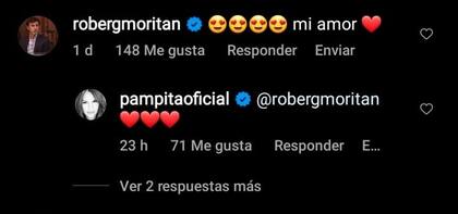 Roberto García Moritán elogió a su esposa en las redes (Foto: Instagram @pampitaoficial)