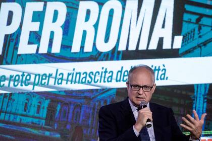 Roberto Gualtieri, candidato a la alcaldía de Roma