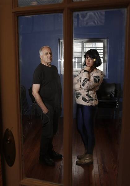 Roberto Jacoby y Fernanda Laguna. Foto: Marcelo Gómez