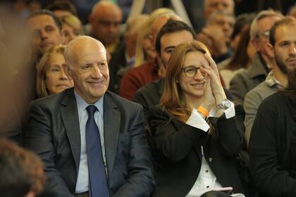 Roberto Lavagna en su acto de campaña