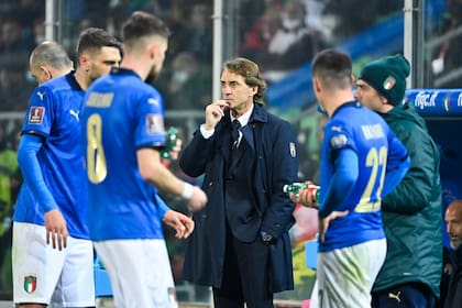 Roberto Mancini, el entrenador de la Italia que estuvo 37 partidos invicta y campeona de Europa pero que no estará en el Mundial.