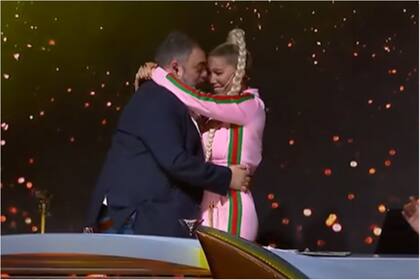 Roberto Moldavsky y Wanda Nara "se llevaron bárbaro" en ¿Quién es la máscara?, según lo que contó el humorista en el programa Polino auténtico