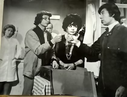 Roberto Mosca hizo la mayor parte de su carrera como actor en la Argentina