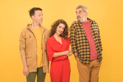 Roberto Peloni, Soledad García y Miguel Ángel Rodríguez, tres de los protagonistas de Somos nosotros