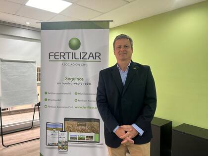Roberto Rotondaro, presidente de la Asociación Civil Fertilizar