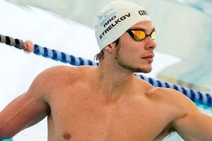 Robert Strelkov, uno de los representantes argentinos en natación en los Juegos Panamericanos