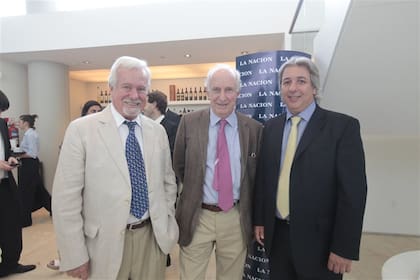 Roberto Tizado, Eduardo Zorraquín e Iván Achaval