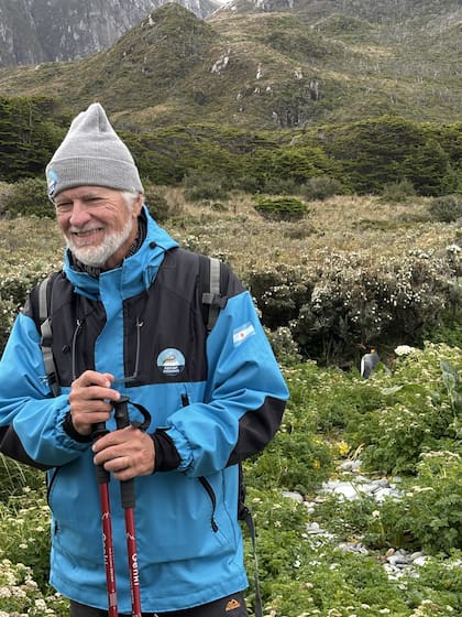 Roberto Ulloa en la Isla de los Estados