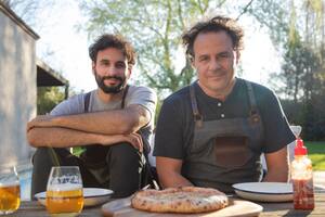 Roberto y Mateo Petersen crearon Pizza Zën en 2018