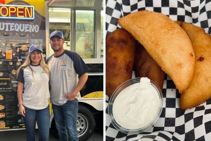Roberto y su esposa tienen un Food Truck de comida venezolana en Utah