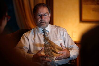 Robin Grimes, asesor científico del Servicio Exterior británico, que acaba de pasar por el país