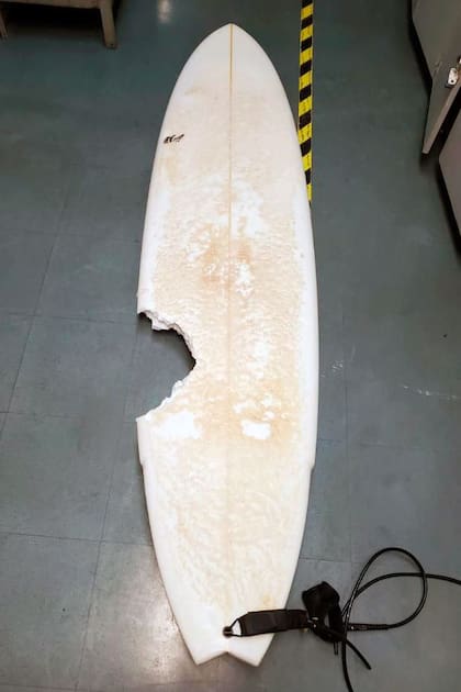 Robin Warren surfeaba junto con otros colegas mientras esperaban el inicio del concurso Maui Pro de la Liga Femenina de Surf