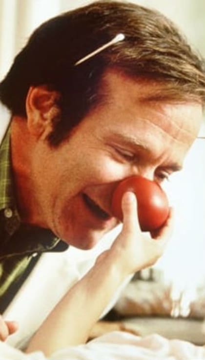 Robin Williams en una escena de Patch Adams