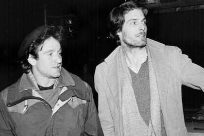 Robin Williams y Christopher Reeve, cuya muerte el actor no habría de superar nunca
