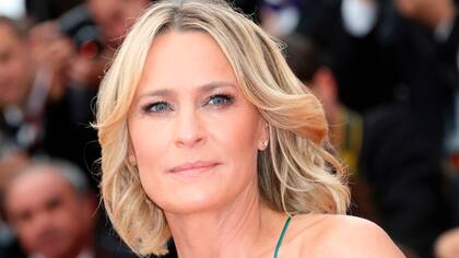 Robin Wright descontenta con Trump