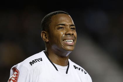 Robinho, en su etapa como delantero de Atlético Mineiro