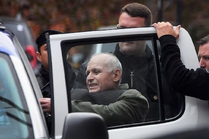 Robledo Puch en una de sus últimas imágenes conocidas