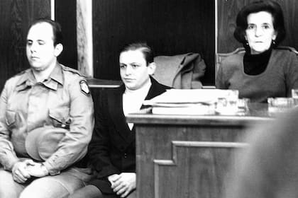 Robledo Puch, en el momento de escuchar la sentencia el  28 de agosto de 1980
