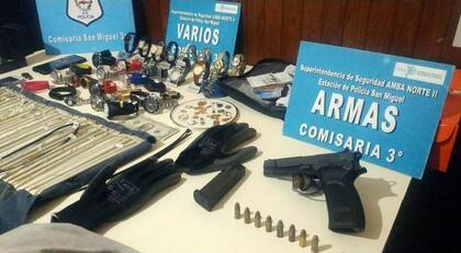 Robo de una joyería, persecución y tiroteo en San Miguel