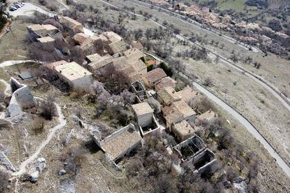 Vista áerea del pueblo