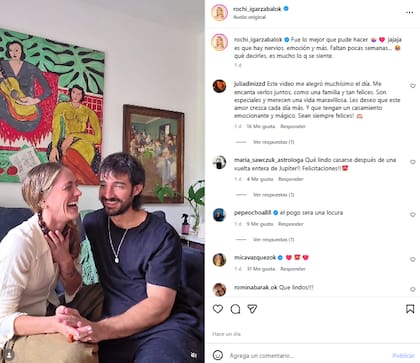 Rochi Igarzábal y Milton Cámara revelaron cómo se preparan para su casamiento (Foto: Instagram @rochi_igarzabalok)